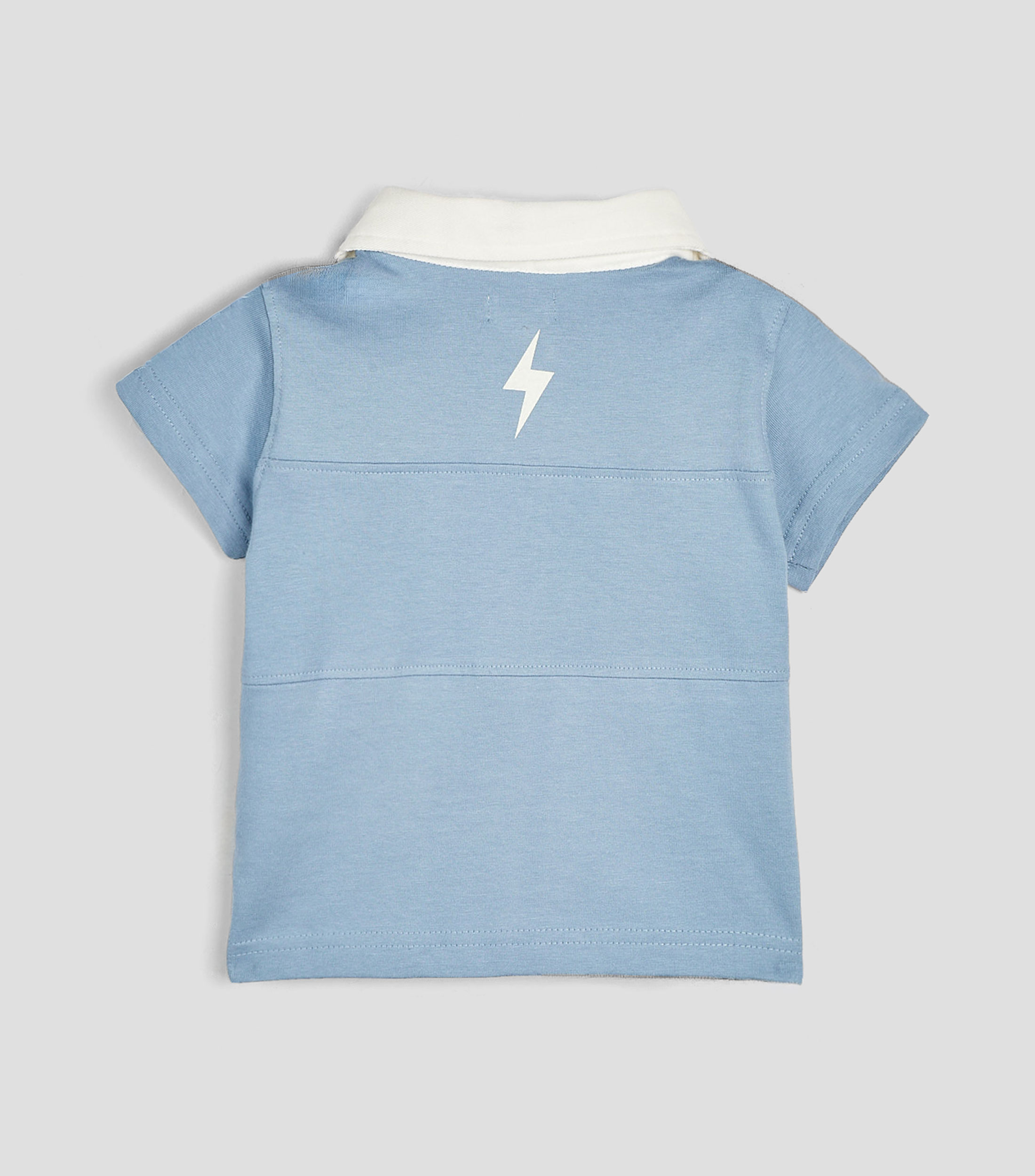 Playera Tipo Polo Manga Corta sólido Niño